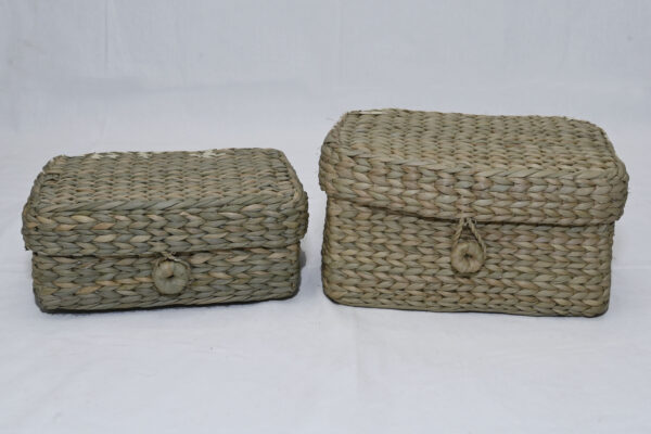 BOX RECTANGLE WITH LID 9X7X4