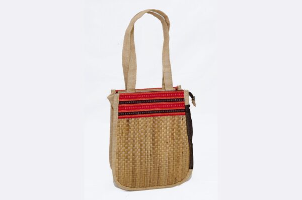 BAG WITH BOTTLE HOLDER & JUTE