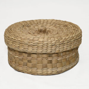 BOX ROUND WITH LID 10”
