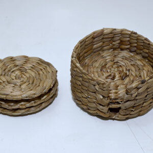 COASTER SET WITH HOLDER	(Set of 1+6)