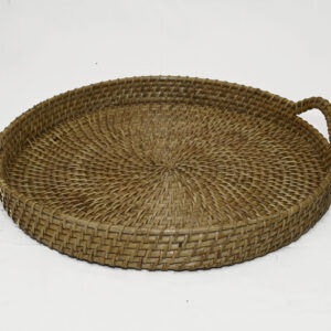 TRAY ROUND WITH HANDLE 500 MM